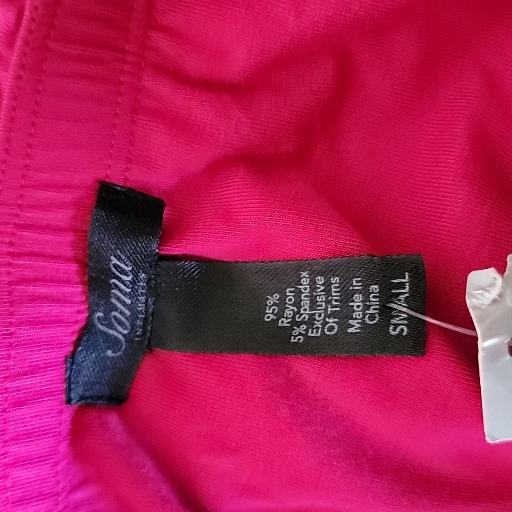 SOMA Casual Luxury Cami Applique Maxi Dress Sz S - Picture 3 of 5